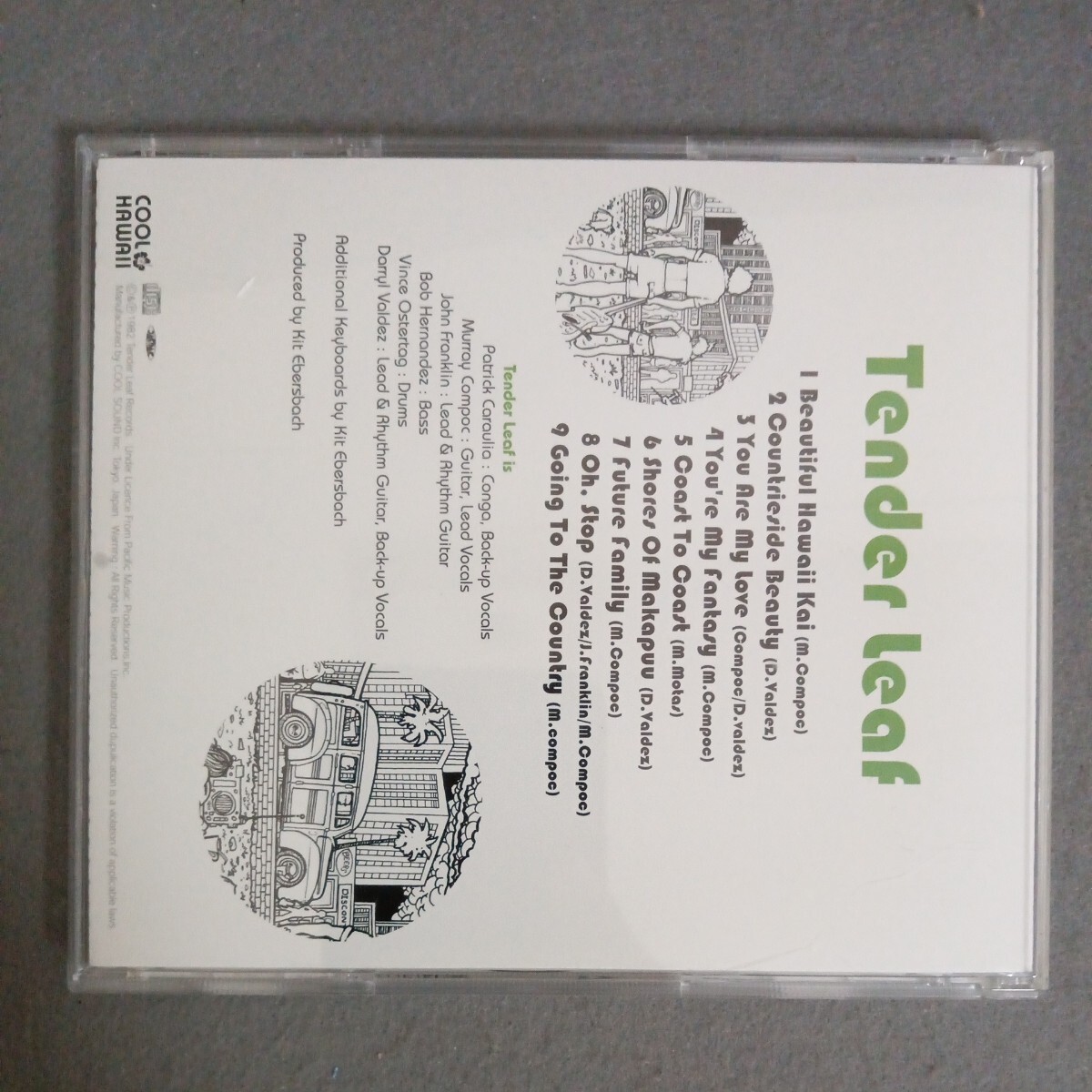 美盤　Tender Leaf CD COHI-1003_画像2