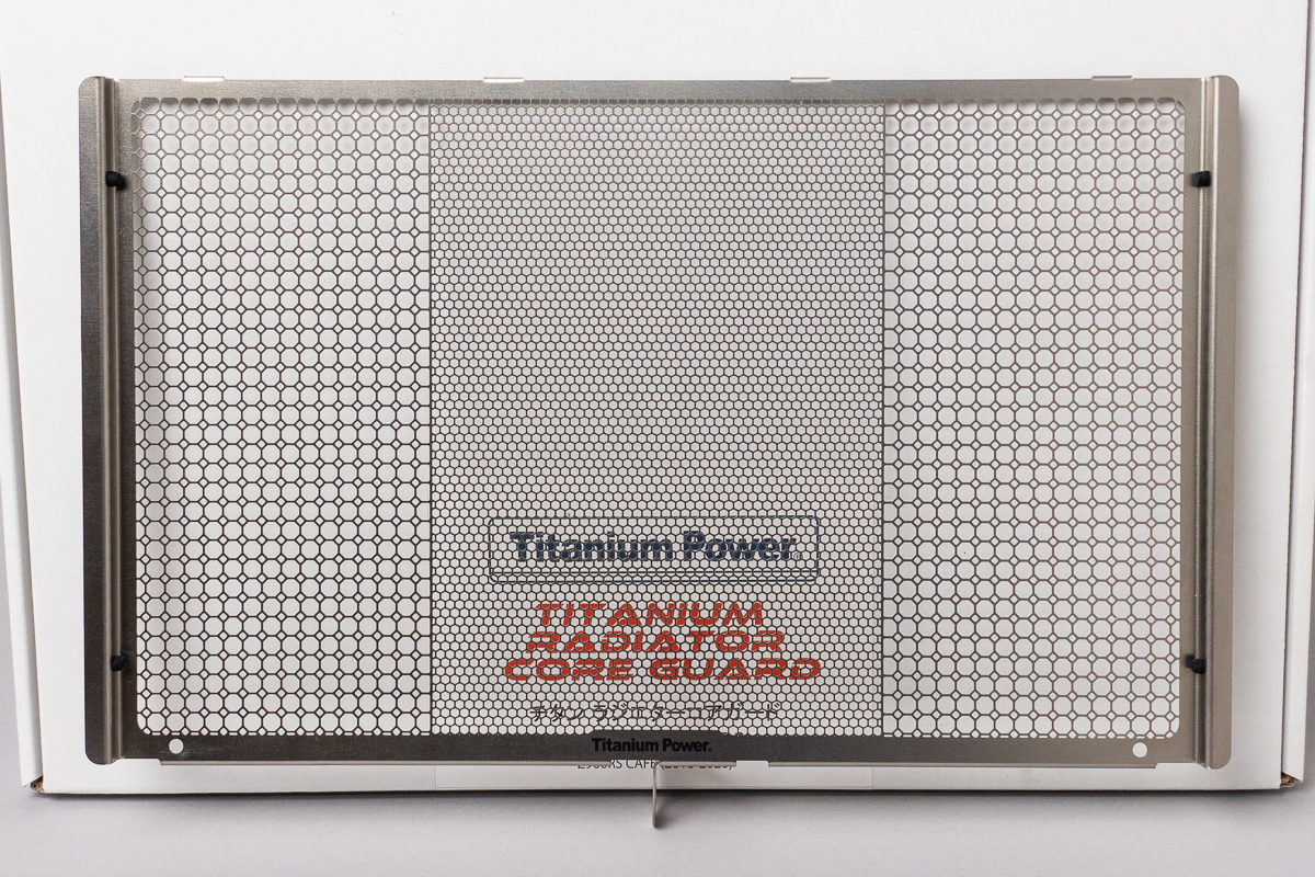 Titanium Power Z900RS/CAFE(-20) チタン ラジエターコアガード ソリッド ,Ofa チタニウムパワー コアプロテクター