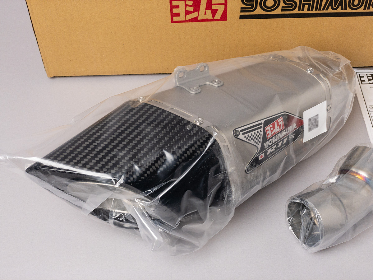 ヨシムラ Z900(18) スリップオンマフラー R-11Sqサイクロン EXPORT SPEC サテンフィニッシュカバー(SSF) ,ZR900B_画像2