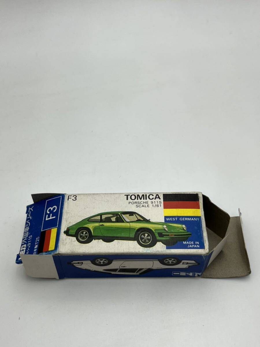  Tomica Porsche 911S No.F3 ( made in Japan )