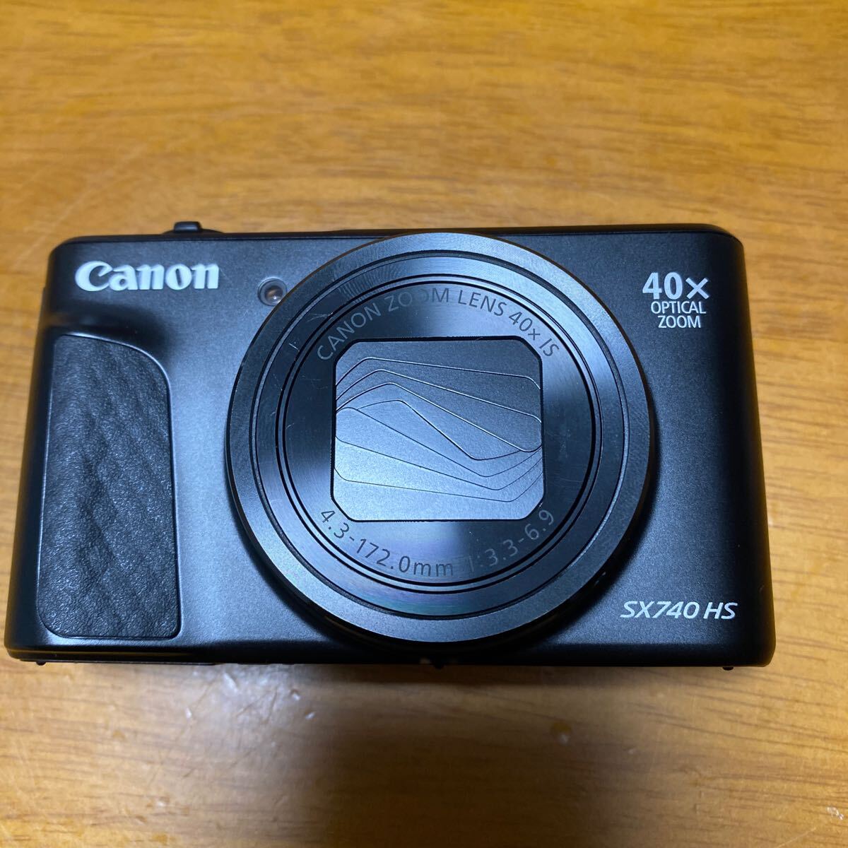 Canon PowerShot SX740HS 4K ブラック デジタルカメラ キャノン の画像1