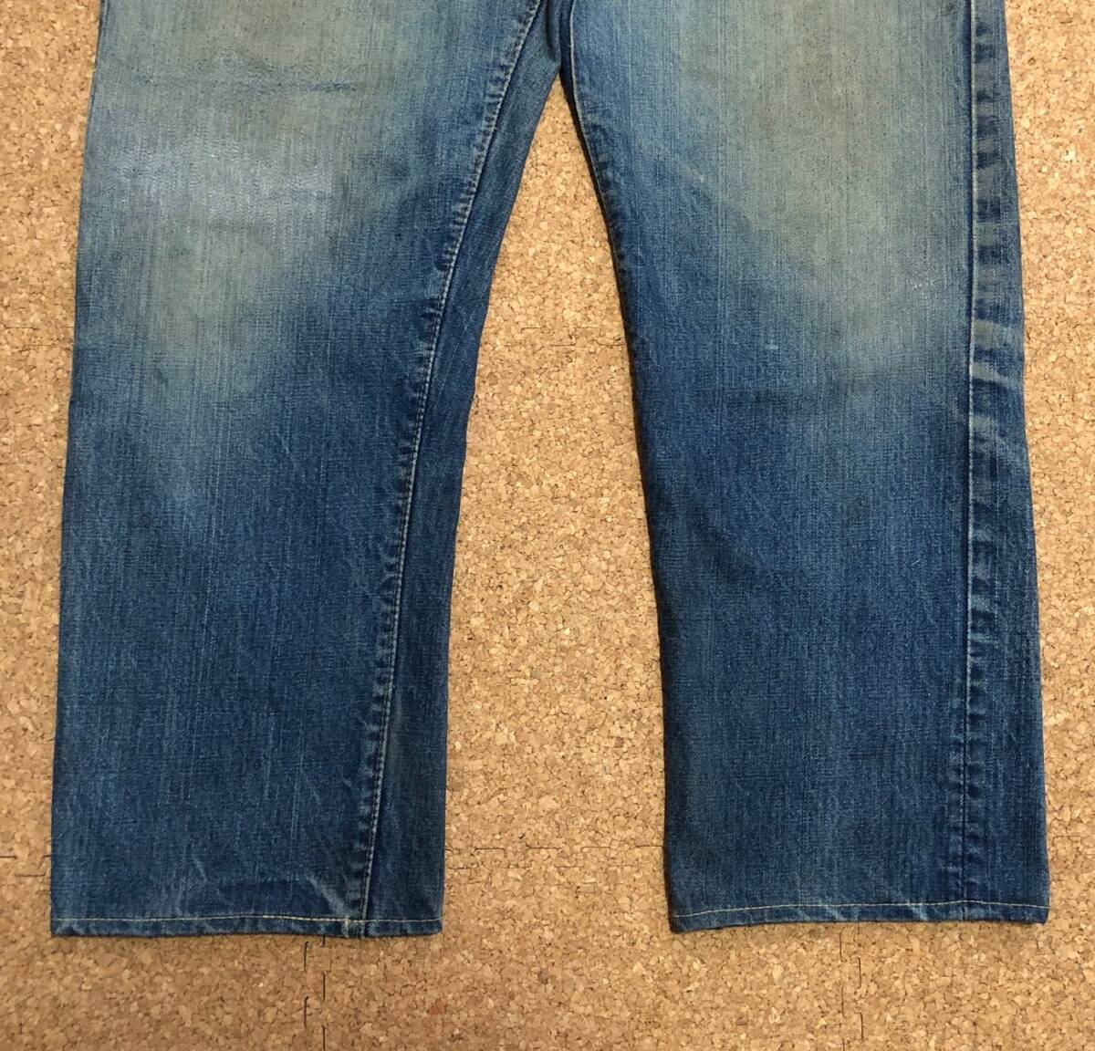 70S LEVIS リーバイス505 66BIGE過渡期モデル 刻印16 SCOVILL 実寸約W34～35インチ リペア済み 【他にもヴィンテージ出品中！】の画像9