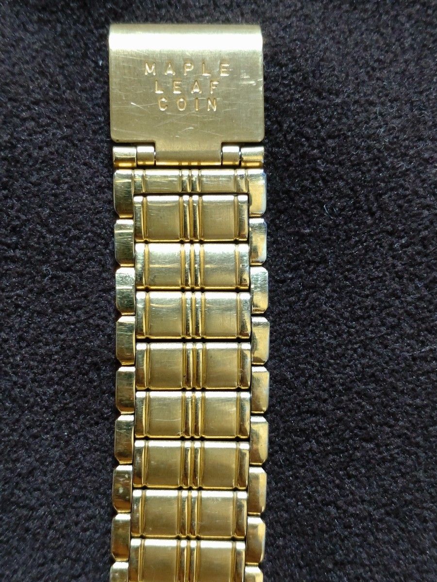 ELGIN　腕時計　メイプルリーフ金貨　1/10オンス　純金