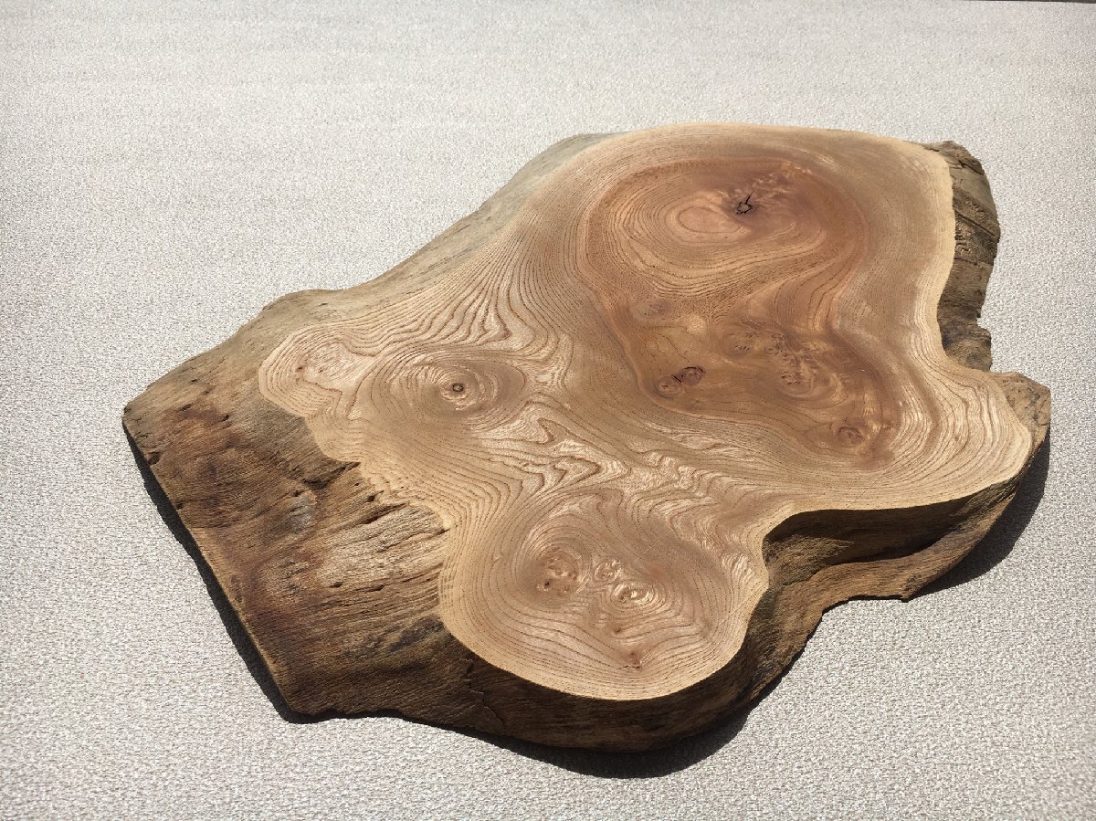 けやき 481x323x20mm 国産 無垢材 天然乾燥材 DIY 木工 木 木材 ケヤキ 欅 けやき板 ケヤキ板 欅板の画像3