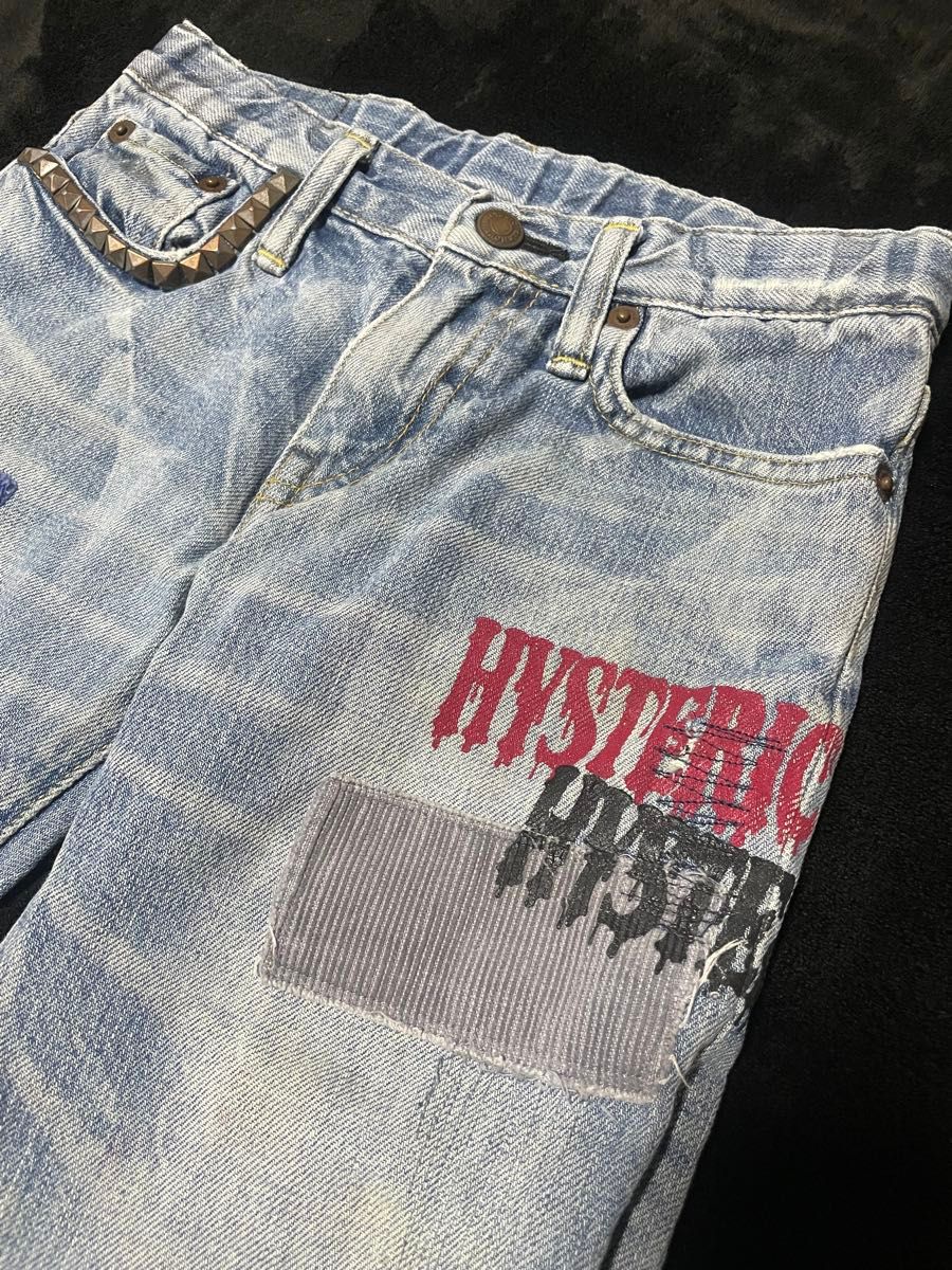 hysteric glamour キッズサイズ 130 ヴィンテージデニムパンツ