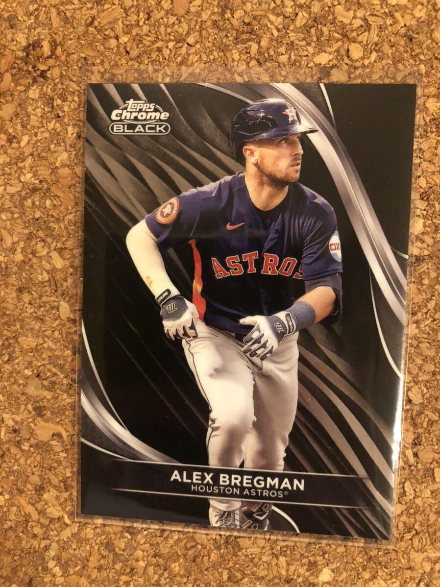2024 Topps Chrome Black Alex Bregman Astros の画像1