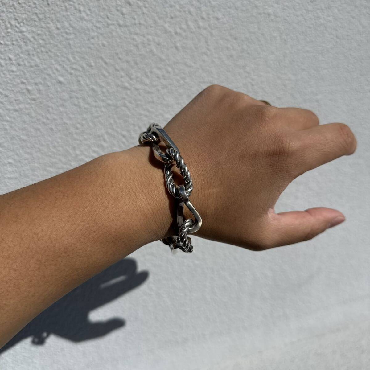 Vintage HERMES Chambord Bracelet GM ヴィンテージ エルメス シャンボール ブレスレットの画像6