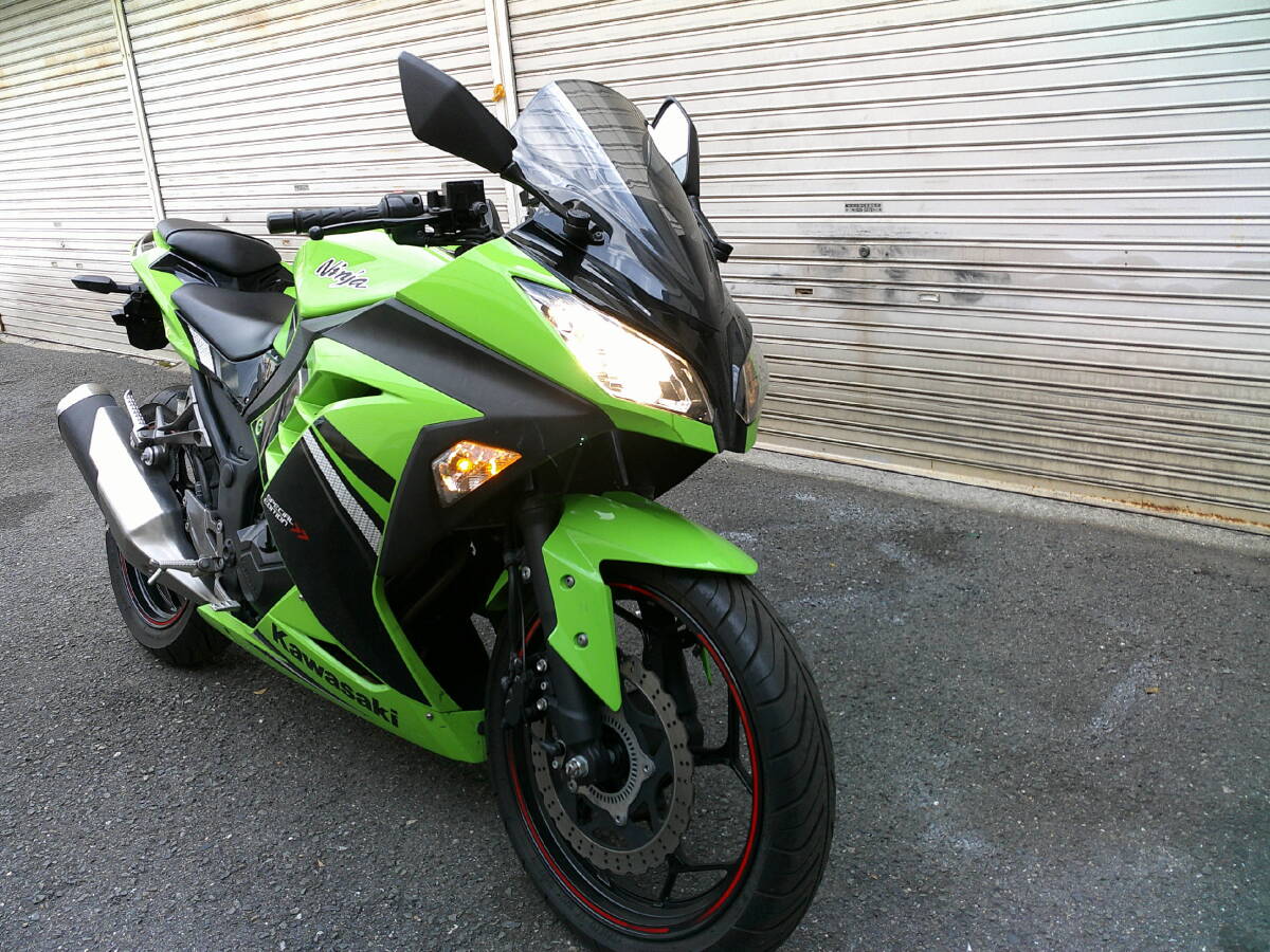 綺麗です ニンジャ２５０ スペシャルエディションABS EX250Lタイプ 動画書類有り 検 CBR250R MC51 ニンジャ KTR YZF バリオスの画像1