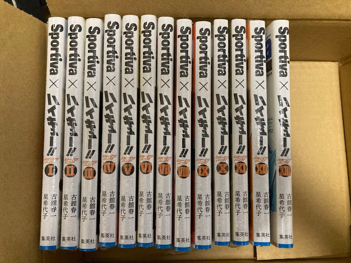 ［早い者勝ち］小説版スポルティノーバ版　ハイキュー!! ショーセツバン!! 1巻〜13巻（全巻セット）