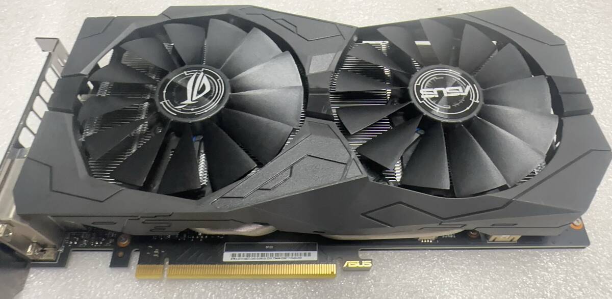 B4172  中古良品ビデオカード ASUS-ROG-STRIX-GTX1050Ti-4GB 動作確認済・の画像1