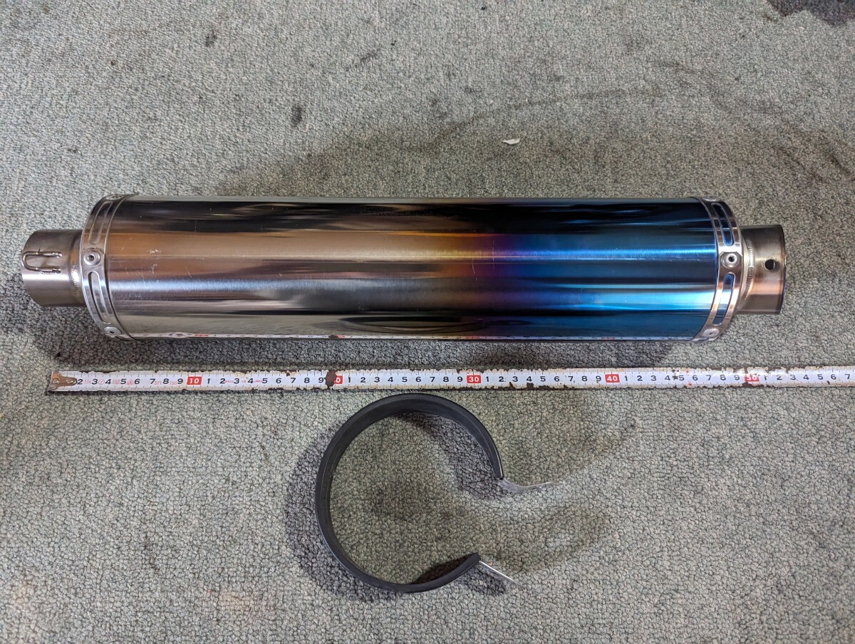  Moto gear MOTO GEAR full titanium silencer right side for difference included 50.8 millimeter pipe for 