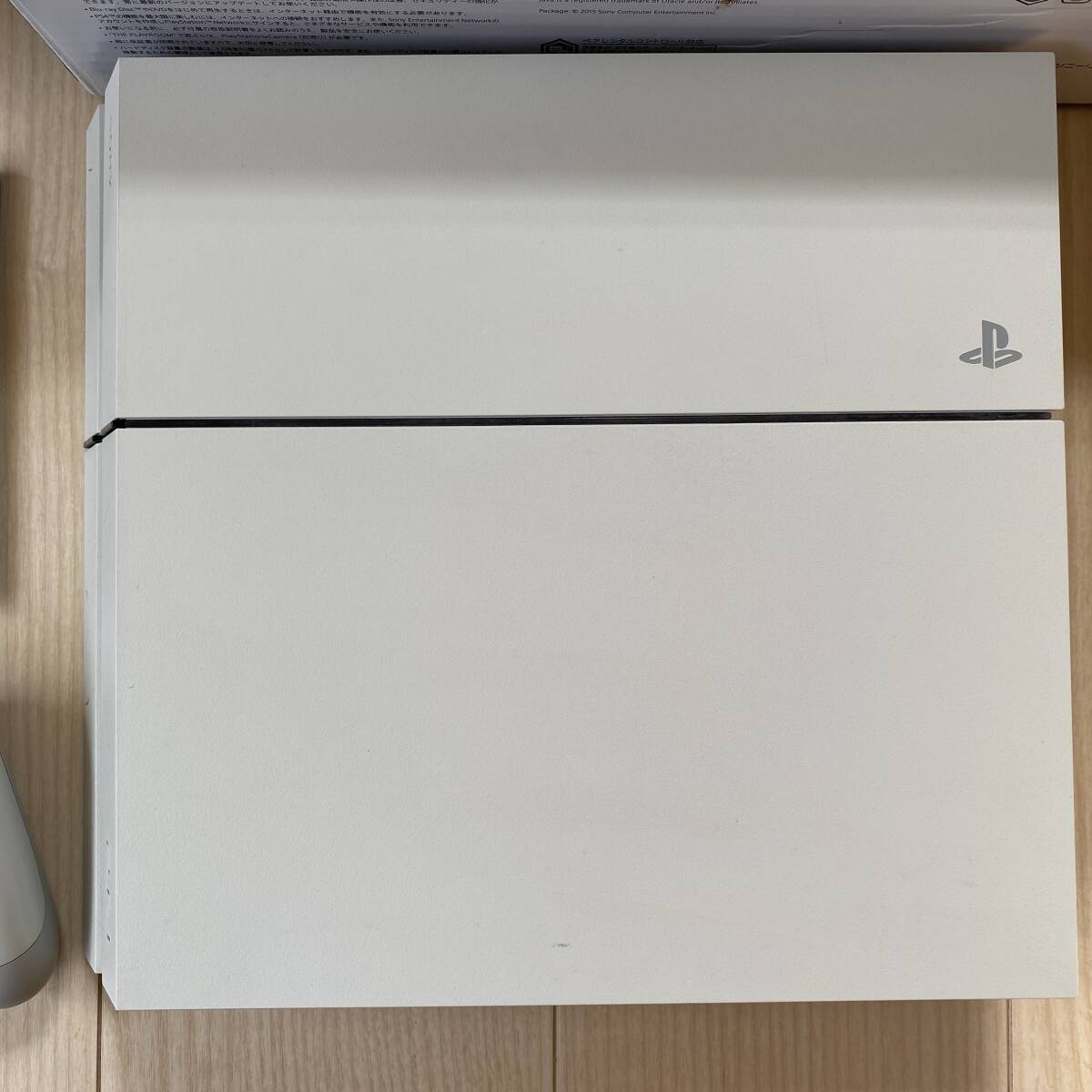 スピード発送！ PS4 ホワイト 500GB CUH-1200A Ver11.00 動作確認済み SONY ☆本体、コントローラー、ケーブル☆ 初期化済み