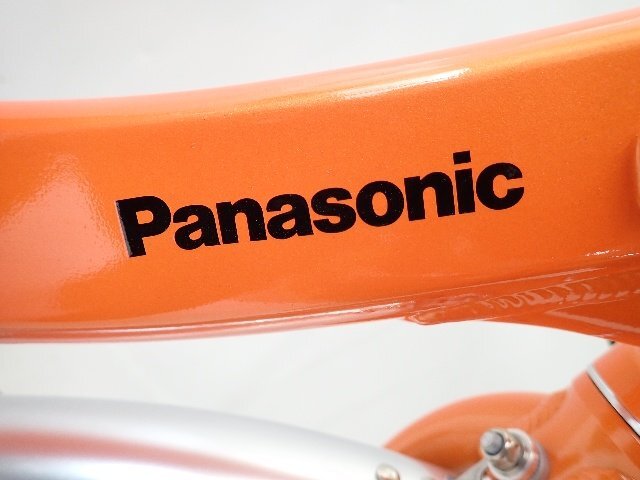 [ unrunning ] Panasonic Panasonic electric bike BE-FSL433K 24 -inch interior 3 step battery / with charger delivery / coming to a store pickup possible ∩ 6DFA2-13