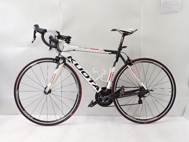 KUOTA クオータ KORSA ロードバイク 2014年モデル Mサイズ SHIMANO 105 2×11s ホワイト 配送/来店引取可 ∩ 6DD2F-1の画像2