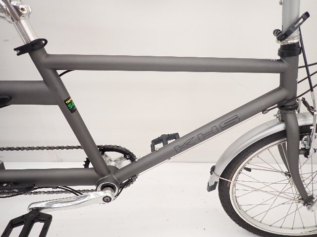 【良品】KHS ケイエイチエス T-20 タンデム折り畳み自転車 SHIMANO 3X9S ONEサイズ 配送/来店引取可 ∽ 6DED8-1の画像3