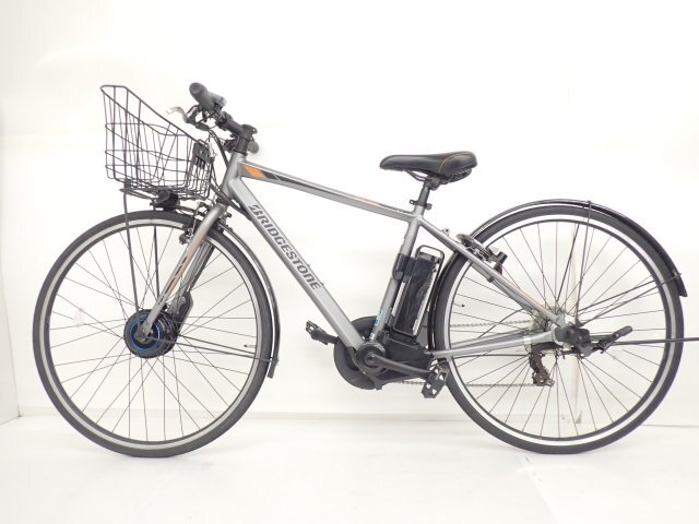 BRIDGESTONE E-BIKE 27 type electric bike TB1e TB7B42 3P216B0 exterior 7 step shifting gears T.X mat gray delivery / coming to a store pickup possible * 6E240-1