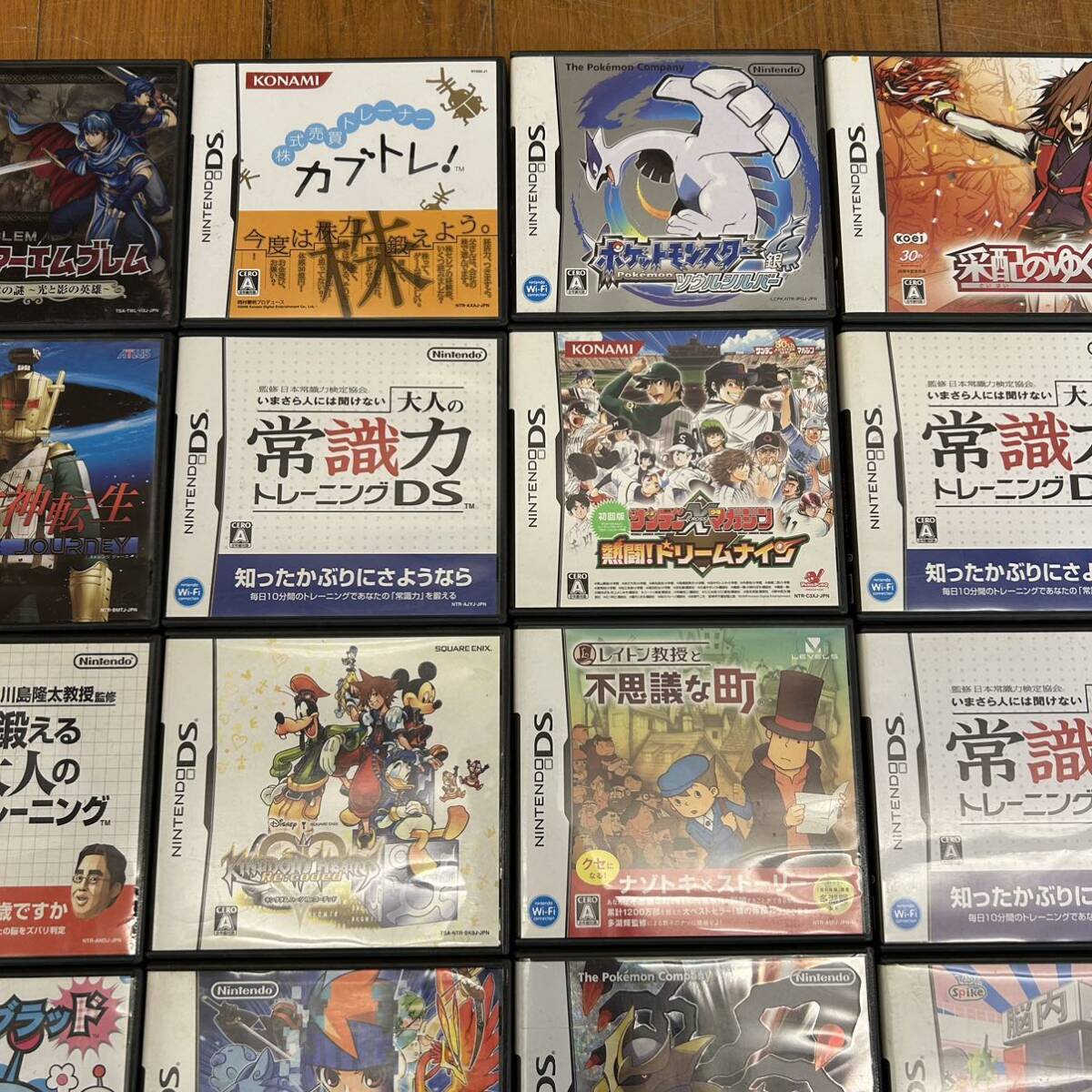 3DS ソフトセット! Yahoo!オークション - DS/3DS ソフト79個まとめ ケース付き54本