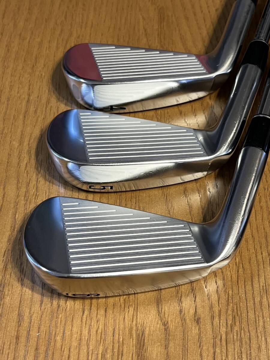 (中古)SRIXON ZX5 #4-PW 7本セット ダイナミックゴールド　DST　S200_画像6