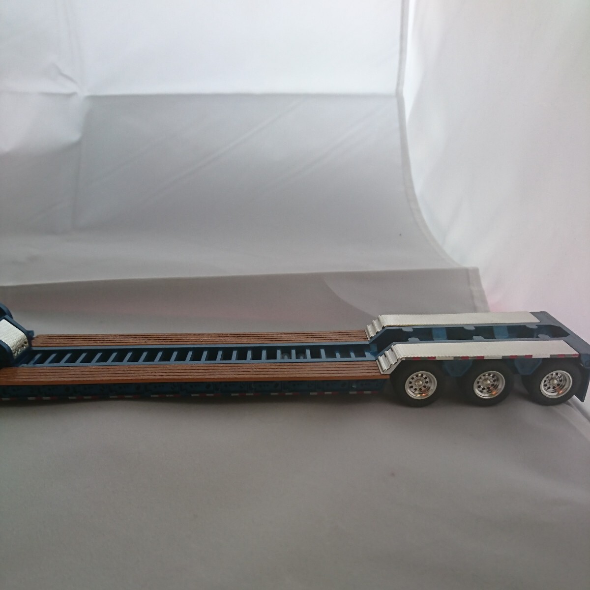  ton gold replica made 1/53 die-cast Pro motion Kenworth minicar trailer Peter Bill to359tei cab, heavy load transportation trailer 