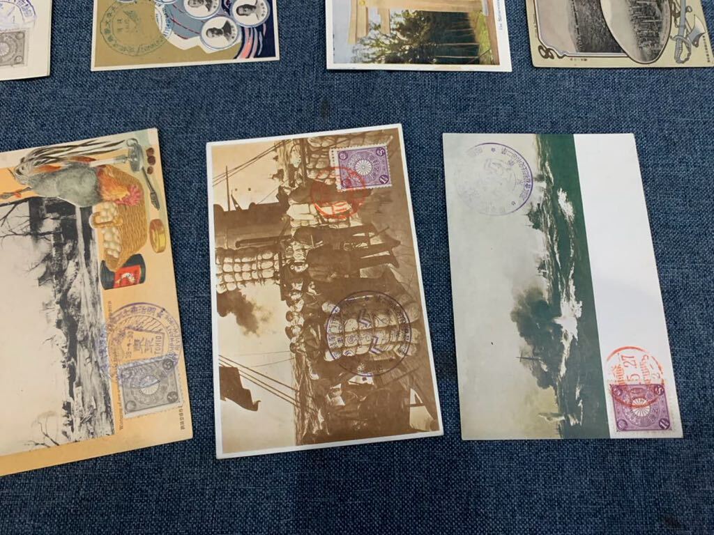 ④【18枚セット】明治 絵葉書 ポストカード 郵便ハガキ コレクション ごの画像5