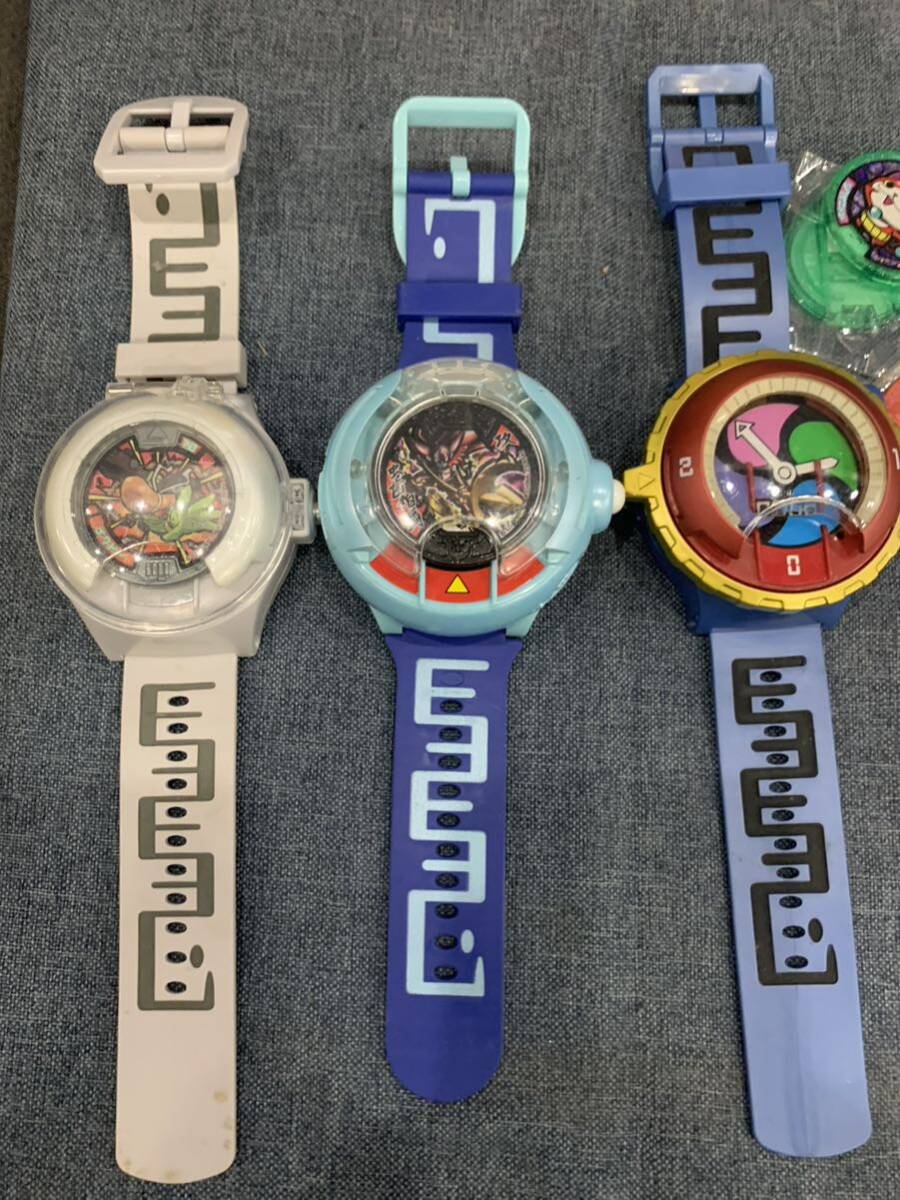 ④[ много комплект ] Yo-kai Watch DX Yo-kai Watch .. медаль игрушка медаль брелок для ключа наклейка .