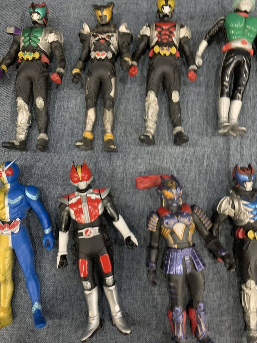 ⑥【大量セット】仮面ライダー ソフビ キーホルダー コレクション レジェンド キバ ゼロワン フォーゼ クウガ　ご_画像8