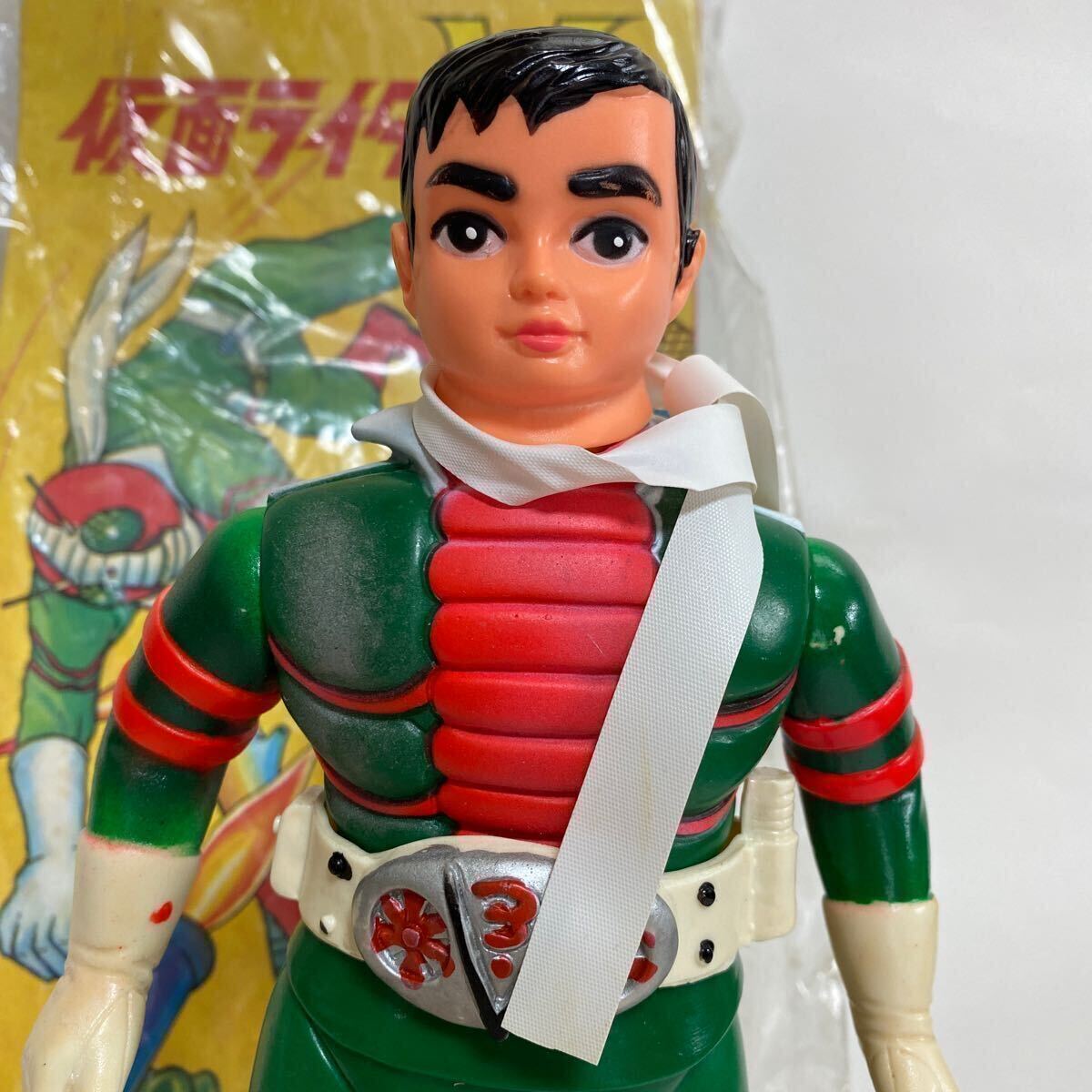 Yahoo!オークション - 旧バンダイ 仮面ライダーV3 面取れソフビ Yahoo!オークション - 旧バンダイ 仮面ライダーV3 面取れソフビ