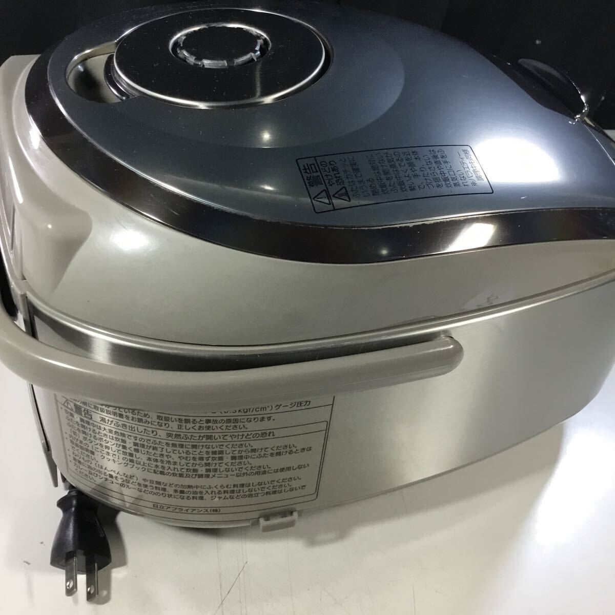 【送料無料】(040256G) 2008年製 日立RZ-GX100J HITACHI IH炊飯ジャー 5.5合炊き 中古品_画像2