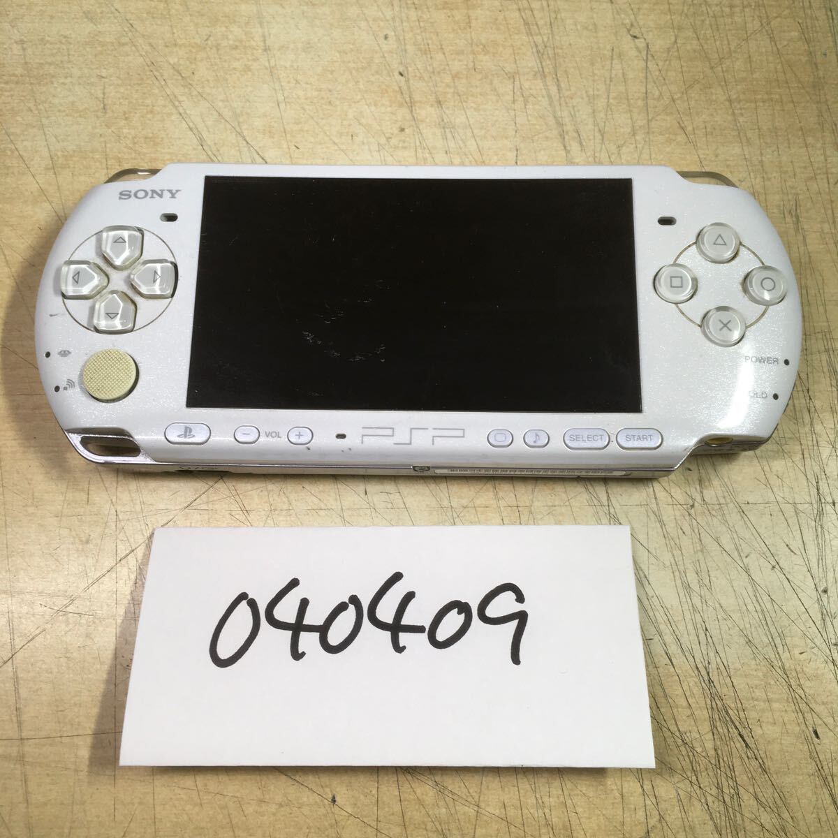 【送料無料】(040409C) SONY PSP3000 本体のみ ジャンク品 _画像1