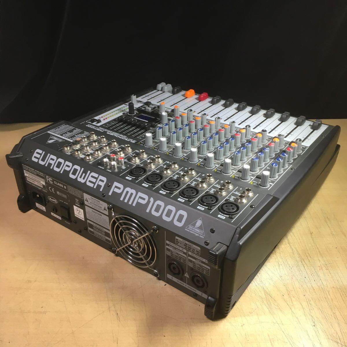 【送料無料】(041100G) BEHRINGER EUROPOWER PMP1000 ジャンク品の画像5