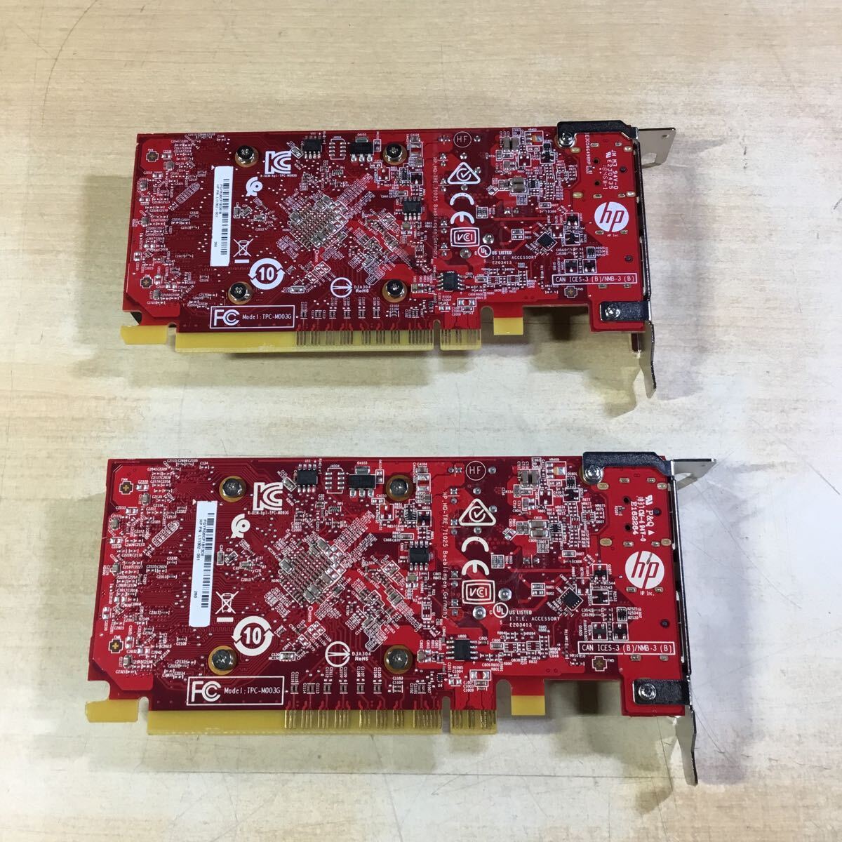 【送料無料】(041792C) HP AMD Radeon R7 430 2GB L11302-001 グラフィックボード 中古品 2台セット_画像3