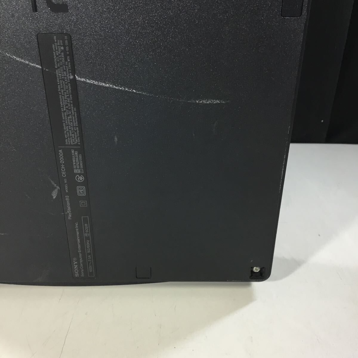 (042645E) SONY CECH-2000A PlayStation 3 PS 3プレイステーション3 プレステ 3 本体のみ ジャンク品 の画像6