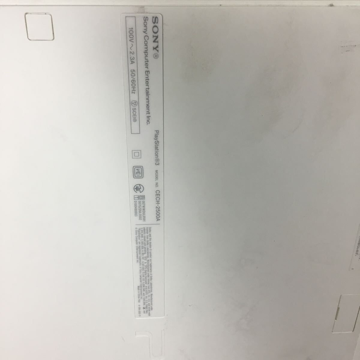 (042646E) SONY CECH-2500A PlayStation 3 中古品　_画像6