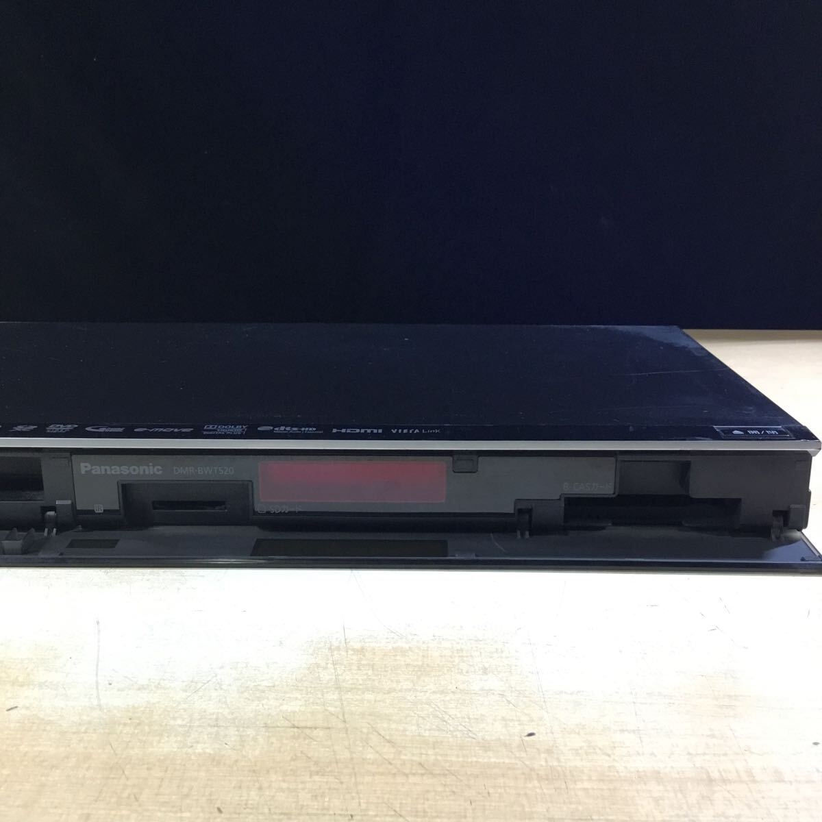 【送料無料】(043072F) 2012年製 Panasonic DMR-BWT520 ブルーレイディスクレコーダー ジャンク品_画像2