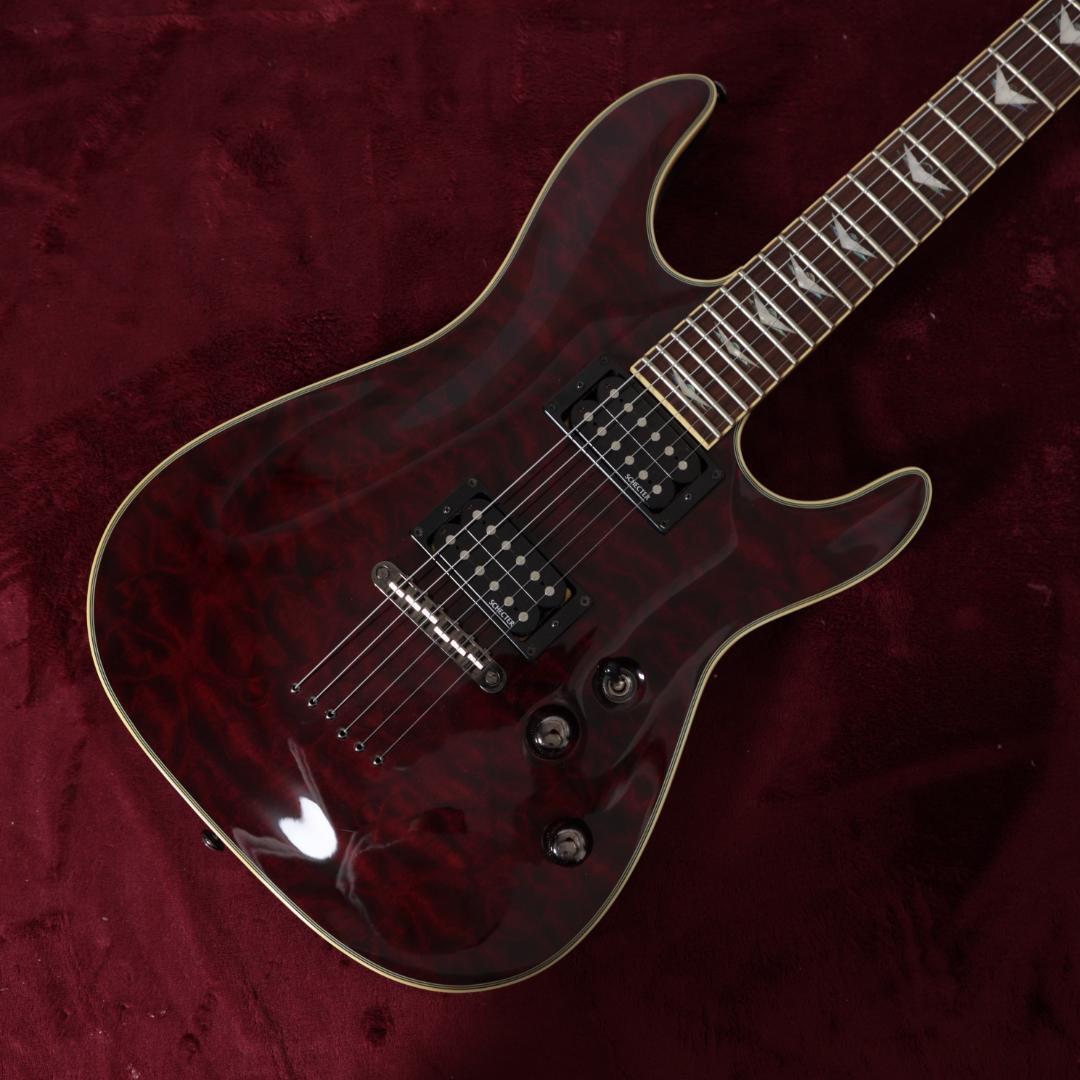 【7785】 Schecter OMEN SXTREME 6 コイルタップ 赤系の画像1