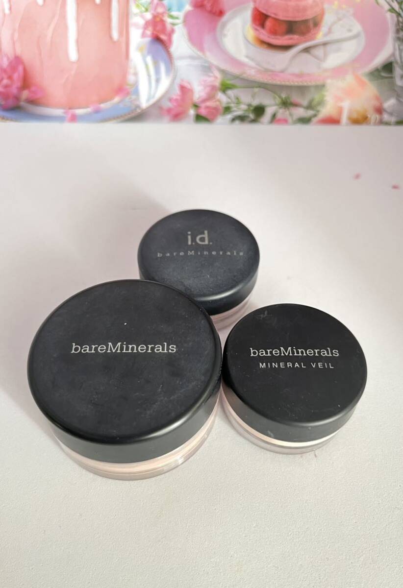 Bareminerals медведь Минеральное лицо Cola Cola, Concealer, Mineral Veil 3 Piece Set