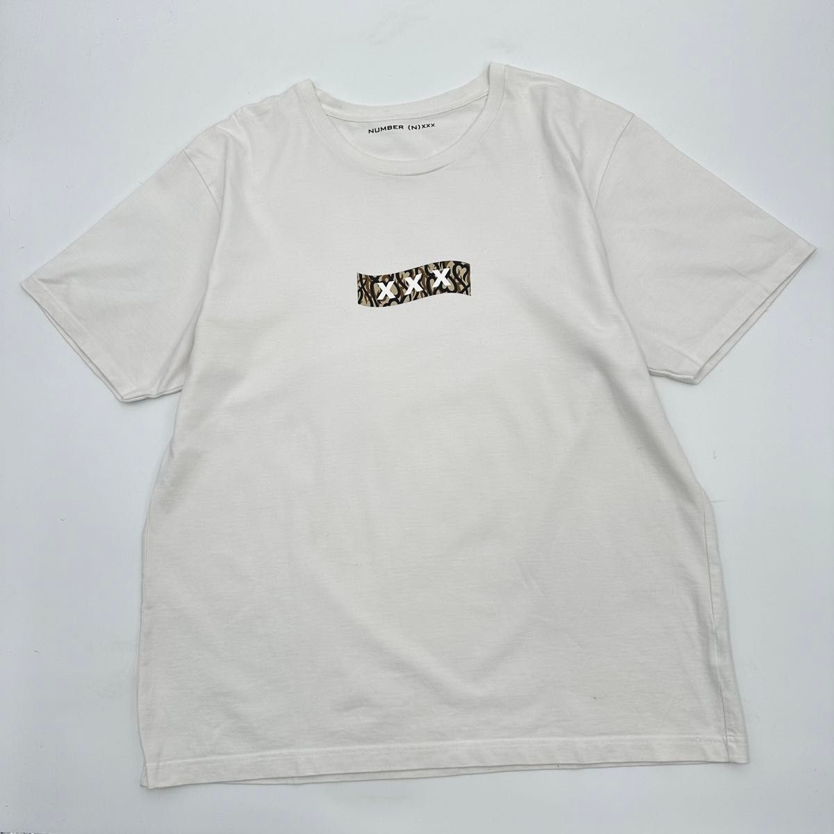 【限定コラボ】希少XL ナンバーナイン×ゴッドセレクション ボックスロゴTシャツ☆
