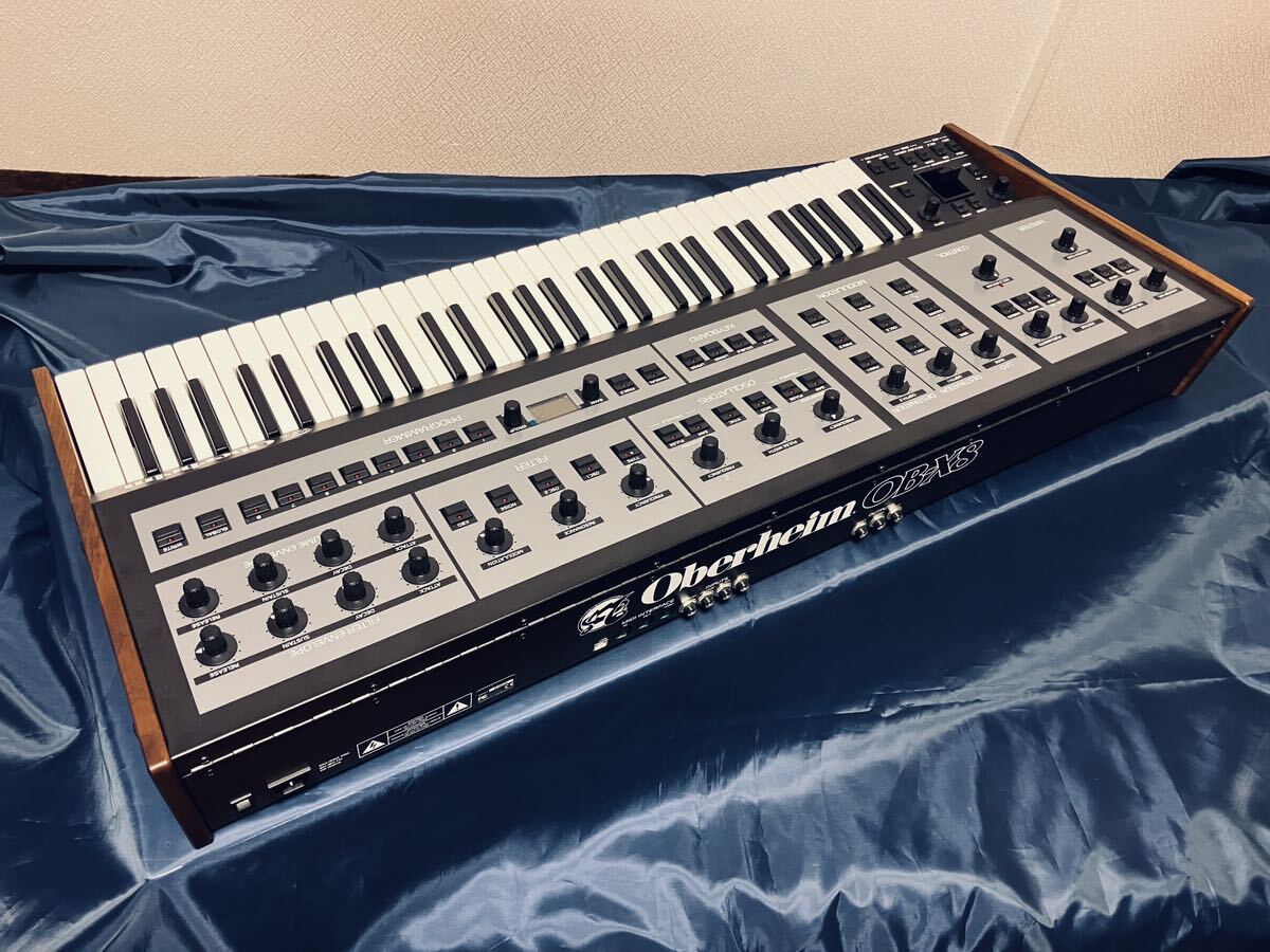 【中古動作確認済】引き取り限定 OBERHEIM OB-X8【即決】8ボイスアナログシンセサイザー_画像2