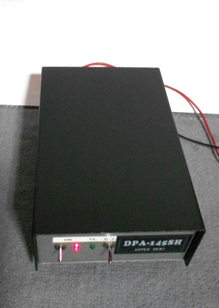 大進無線 DPA-145SH 144MHz 卓上プリアンプ SUPER HEMT スーパーローノイズプリアンプ　2ｍ　受信ブースター_画像2