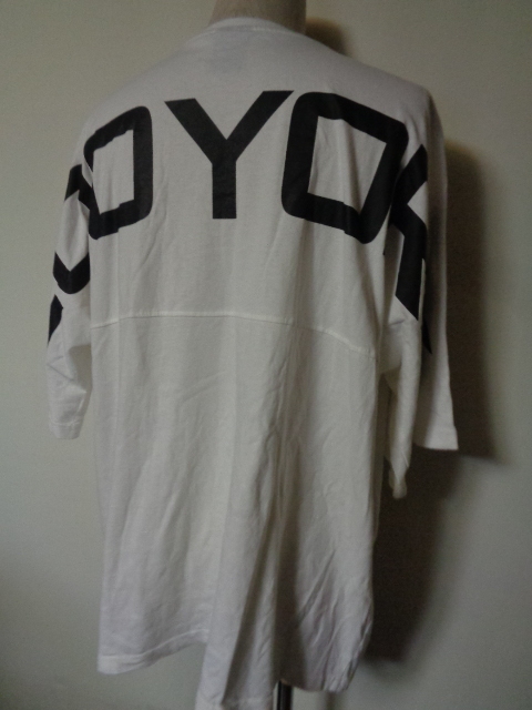 ZOO YORK (ズーヨーク) 半袖Tシャツ ロゴTシャツ NYC ブランドTシャツ ストリートファッション LLサイズ_画像1