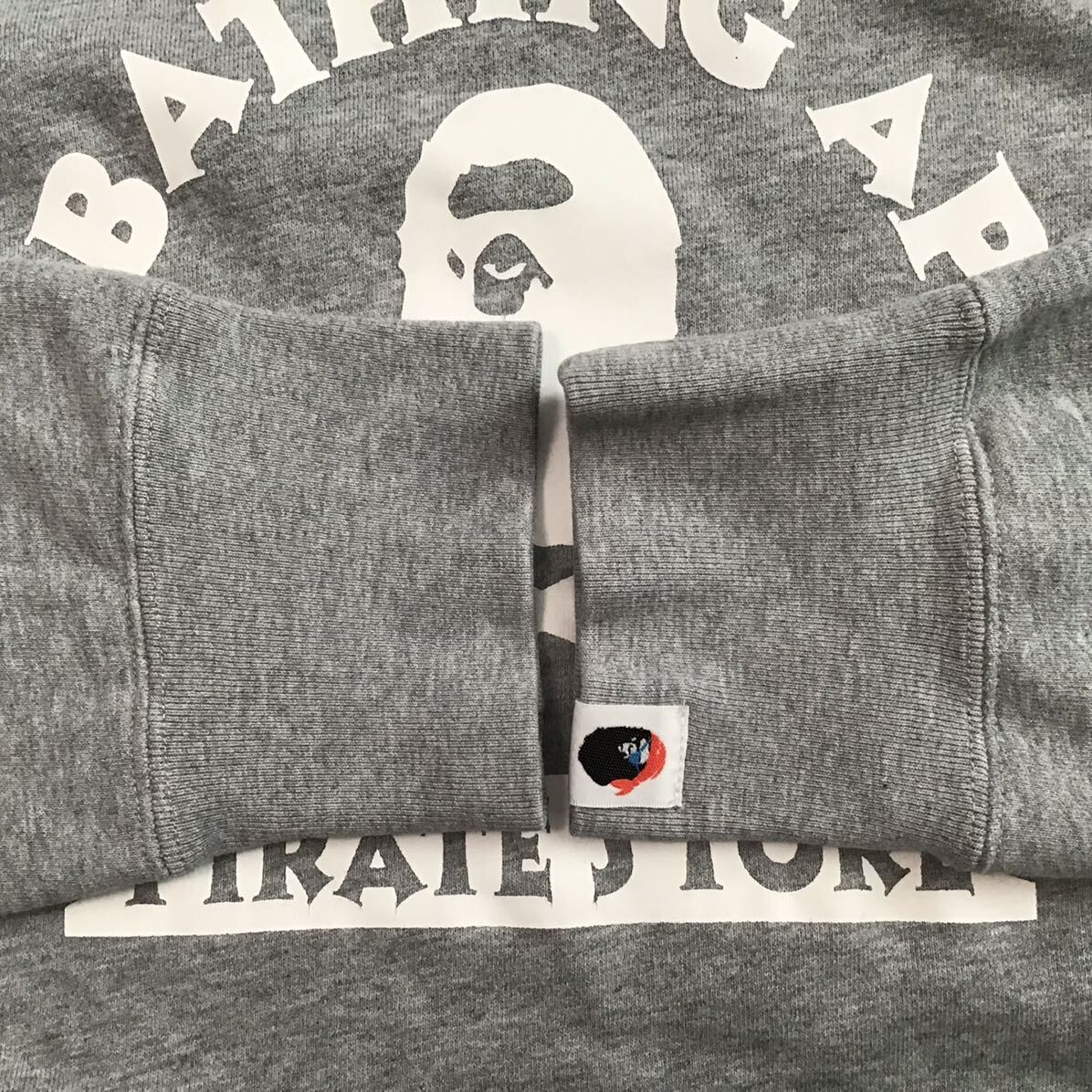 * Pirates store limitation * XL BAPE LOGO pull over Parker a bathing ape pullover hoodie Ape Bape A Bathing Ape m47