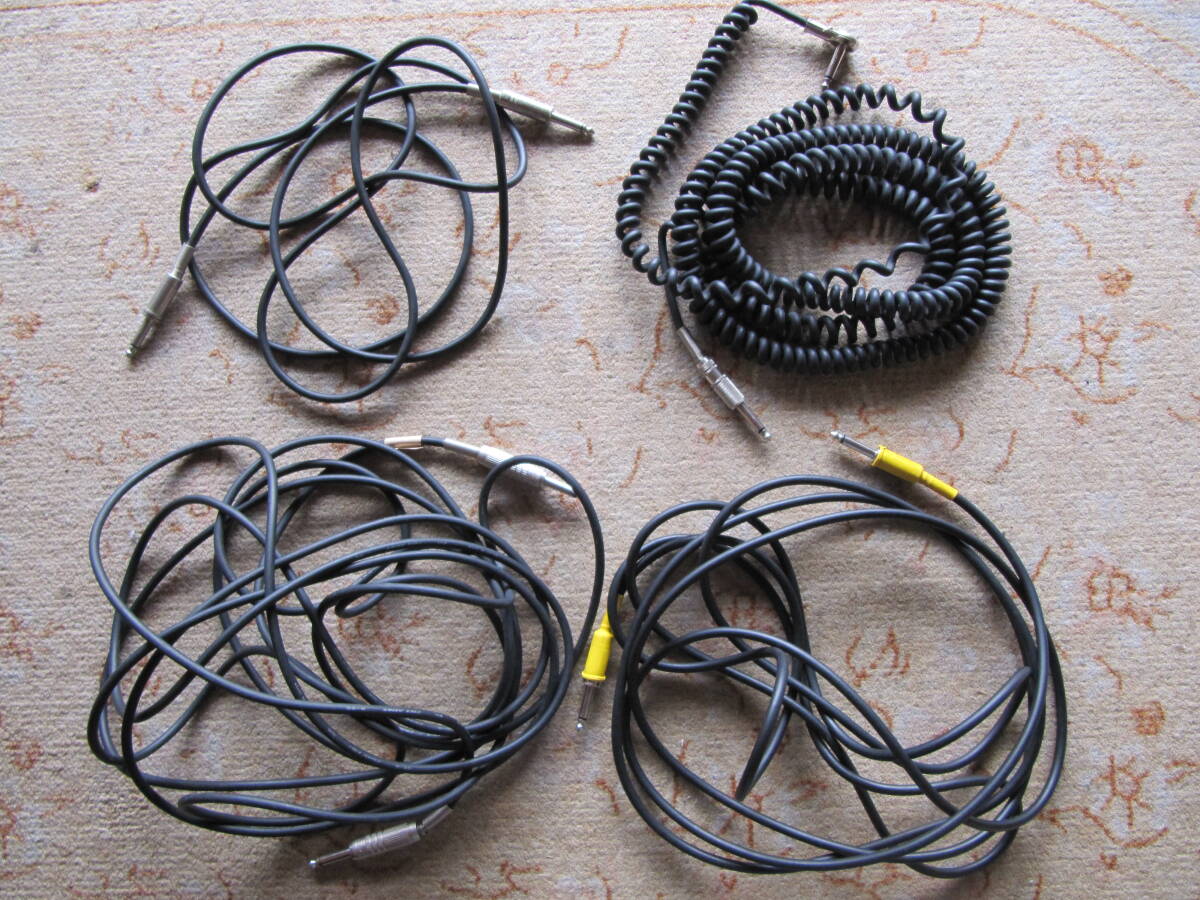  used electric guitar shield cable 4 point VOXvoks Karl code base sound out OK somewhat there is defect 