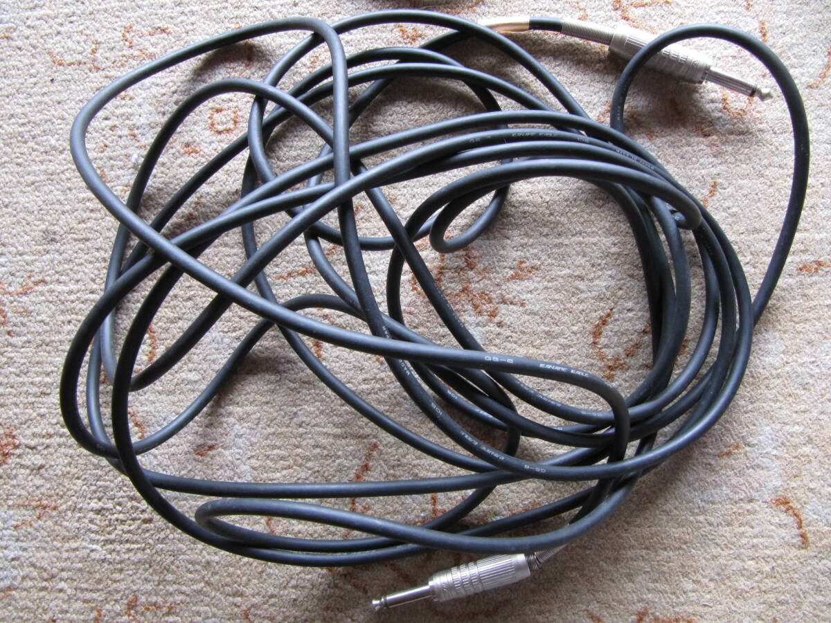  used electric guitar shield cable 4 point VOXvoks Karl code base sound out OK somewhat there is defect 