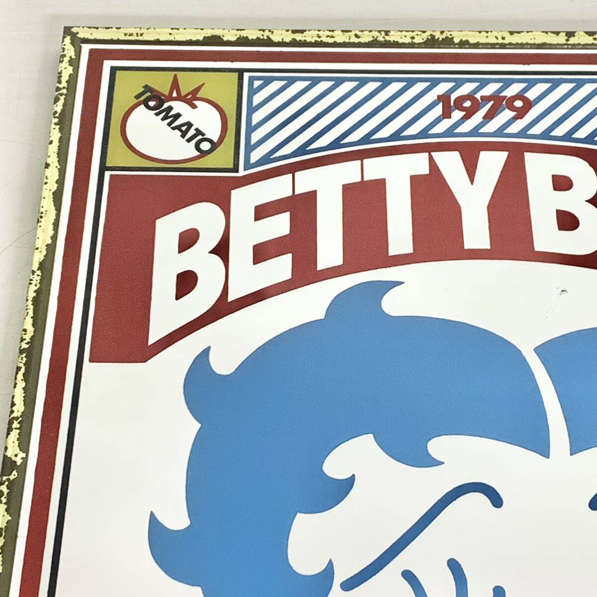 昭和レトロ 希少 ベティブープ 味の素マヨネーズ コラボ パブミラー ベティちゃん Betty Boop 1979 ウォールミラーの画像2