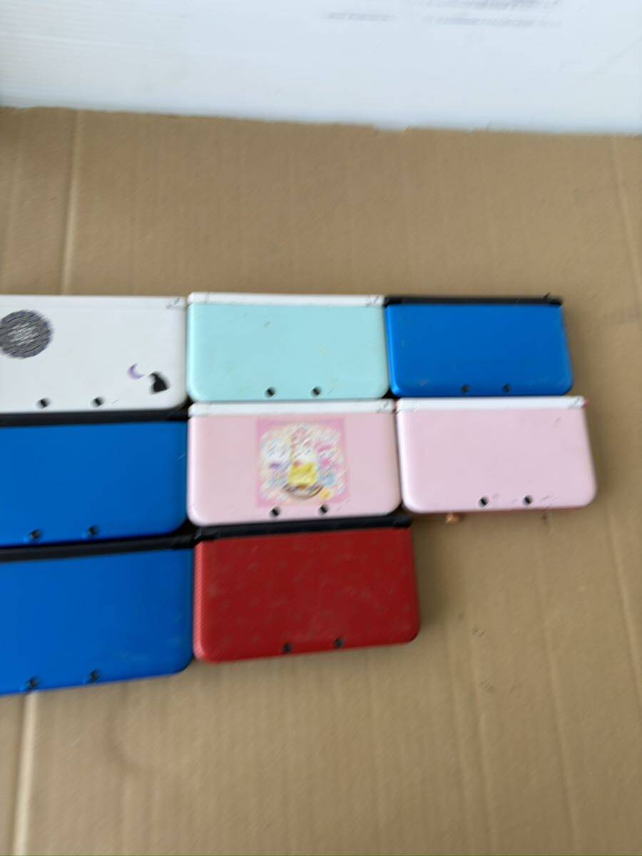 任天堂 Nintendo ニンテンドー 3DS LL 本体 SPR-001 まとめて 8台セット ジャンク_画像2