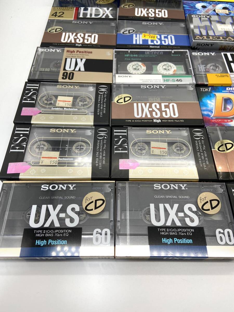 【未使用品】ビデオカセットテープ まとめ売り SONY TDK DENON AXIA Y299の画像6