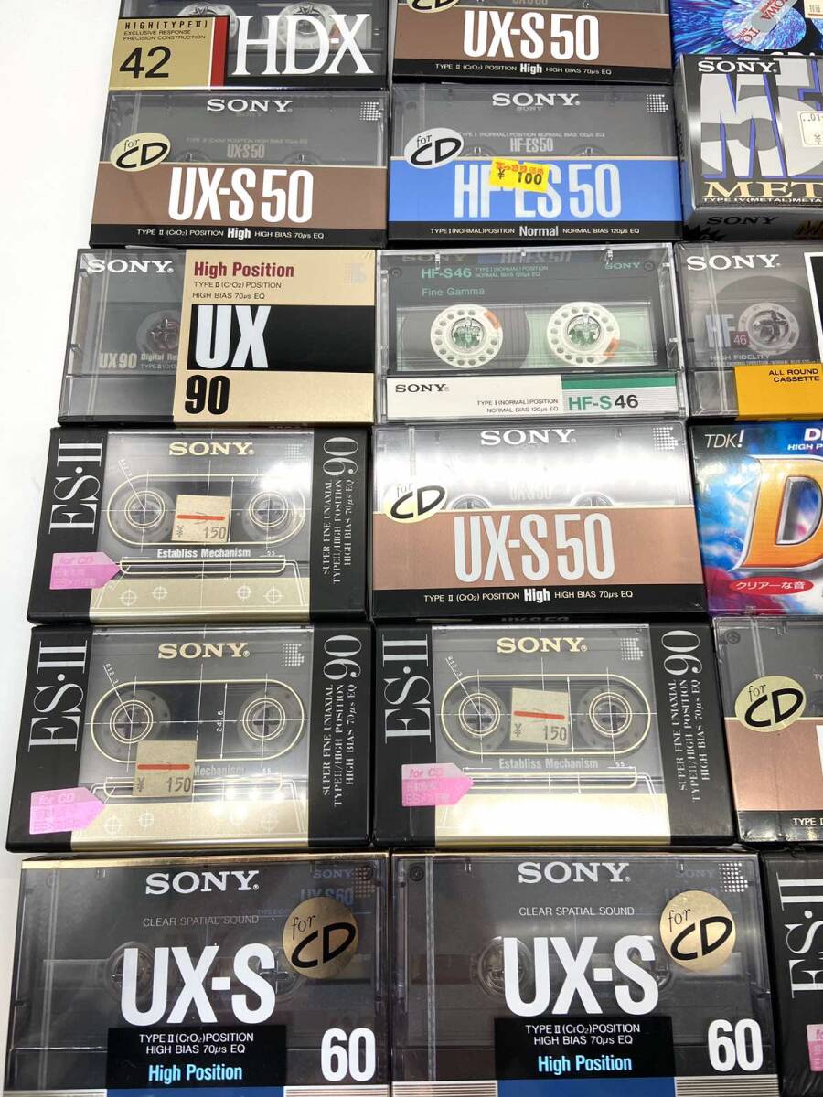 【未使用品】ビデオカセットテープ まとめ売り SONY TDK DENON AXIA Y299の画像4