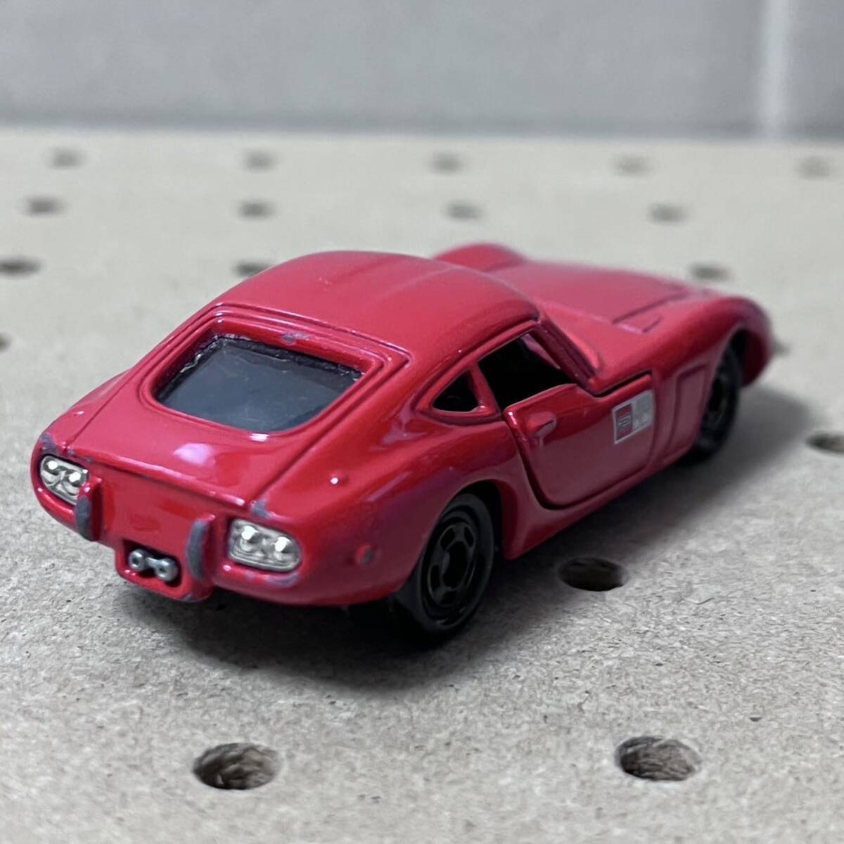 トミカギフト トヨタ2000GT 絶版 ルース 赤系の画像2