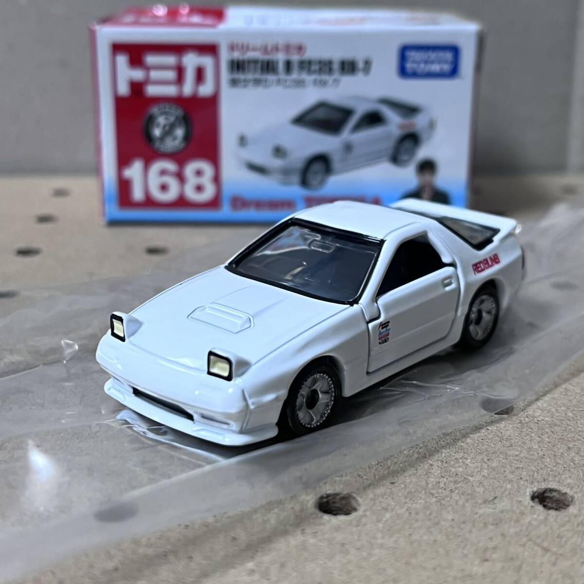  Dream Tomica initial D Mazda RX-7 распроданный коробка . с дефектом 