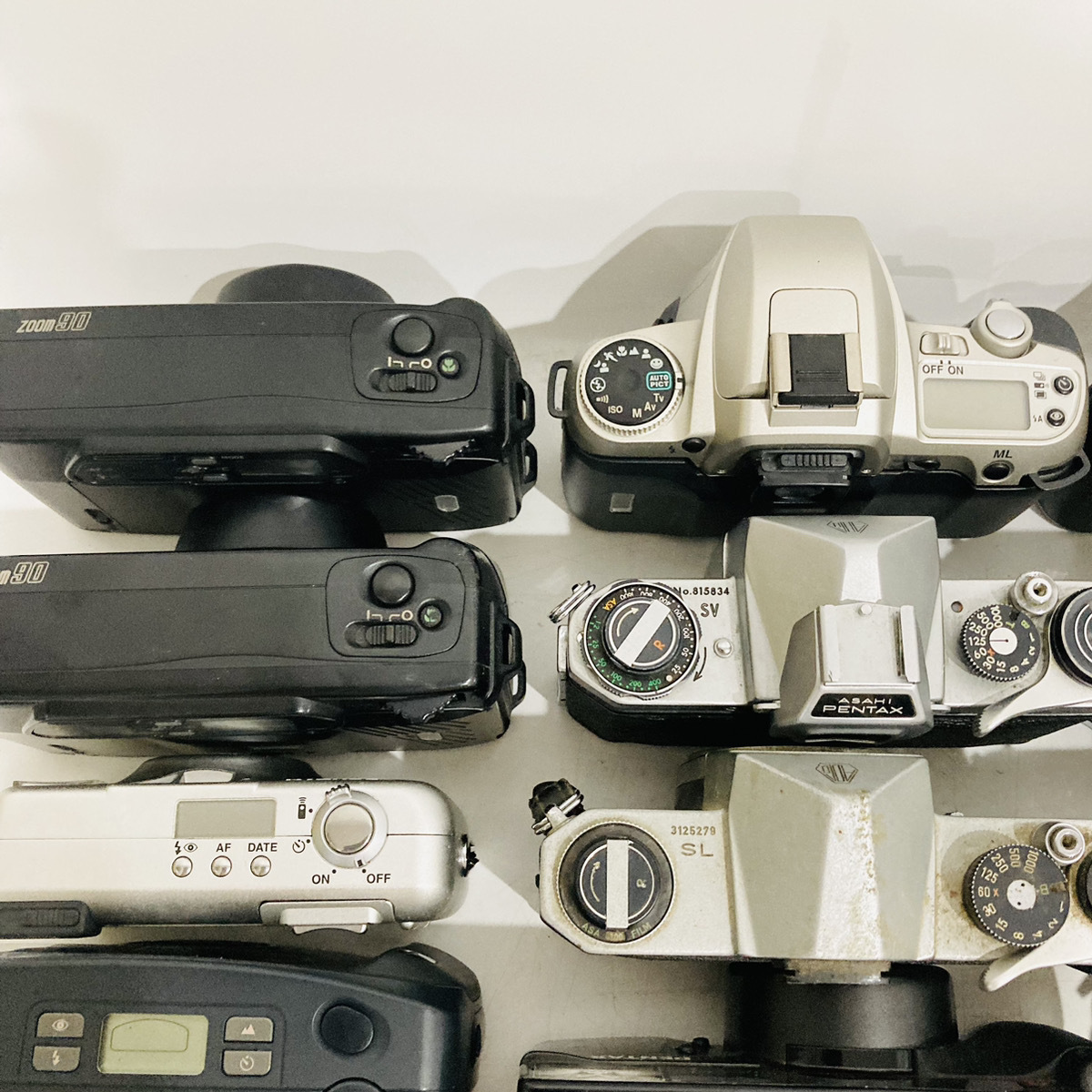 【R1300】PENTAX ペンタックス ASAHI フィルムカメラ コンパクトカメラ 大量 まとめ売り ZOOM90 70X ESPIO120SW W MZ-5 Z-1 SPOTMATIC 他_画像7